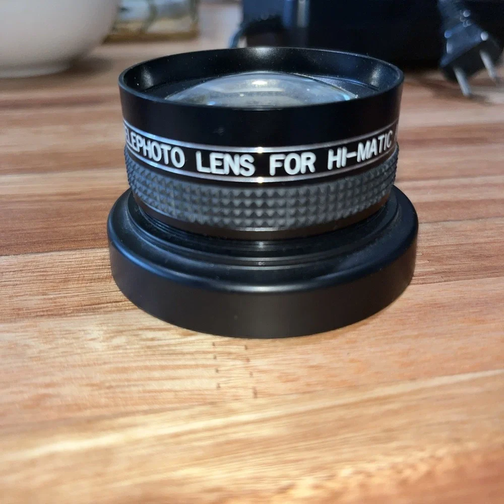 Star-D Aux Telephoto Lens For Hi-matic- AF  (MC) Made in Japan With Canister‎